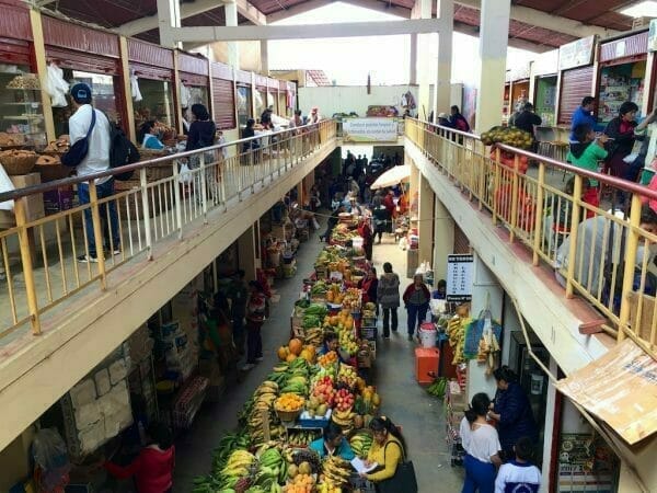 Chachapoyas, Peru: Markthalle