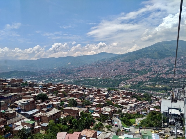 Kolumbien Reiseblog: Über den Dächern von Medellin