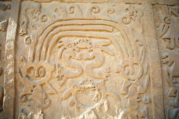 Trujillo Peru Reiseblog: Am huaca dragon Tempel